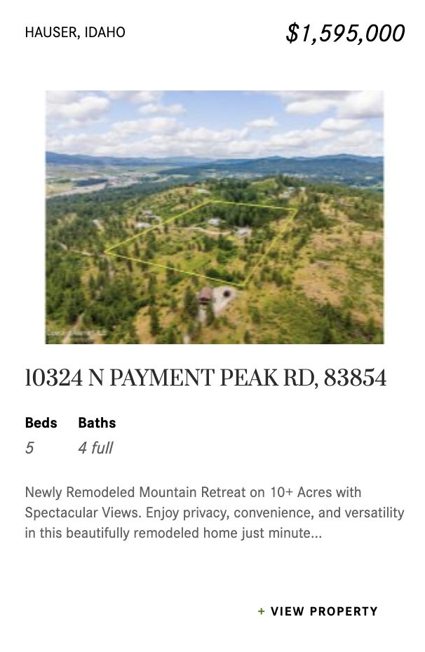 10324 N PAYMENT PEAK RD